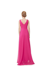 Anneprom A-Line High Quality Chiffon V-Back Prom Dresses Evening Dresses APB0015