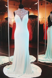 Anneprom Sleeveless Chiffon BacklessLong Prom Dress Evening Dresses APP0067