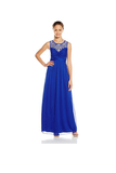 Anneprom A-Line Royal Blue Beading Long Prom Dress Evening Dress APB0030