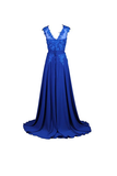Anneprom Long Bridesmaid Dress Chiffon Prom Dress Homecoming Evening Gowns APB0057