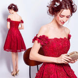 Anneprom A-line Homecoming Dress Short Party Dress Cocktail Dresses APH0112