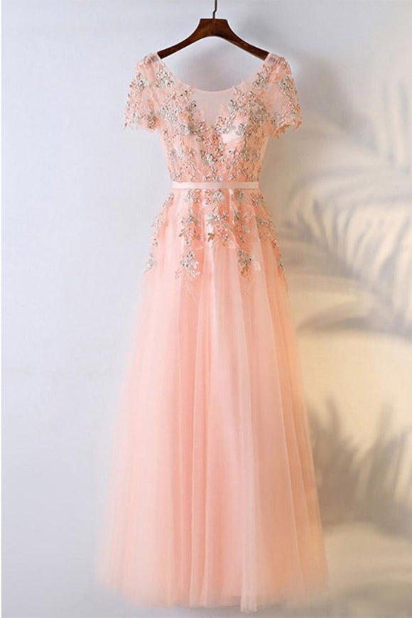 Anneprom Formal Ballgown Tulle Prom Dress With Butterflies Wedding Dresses APP0321