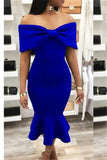 Anneprom Blue prom Dress party evening drdess Homecoming Dresses APP0488