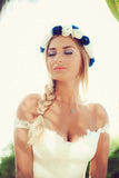 Anneprom Beach Lace Off The Shoulder Long Chiffon Wedding Dresses APW0191