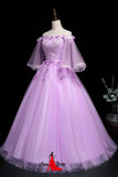 Anneprom Adorable Sweet 16 Gown, Off Shoulder Party Dress APP0350