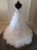 Anneprom Wedding Dresses,organza Wedding Gown,Princess Wedding Dresses elegant ball gowns wedding dresses APW0272