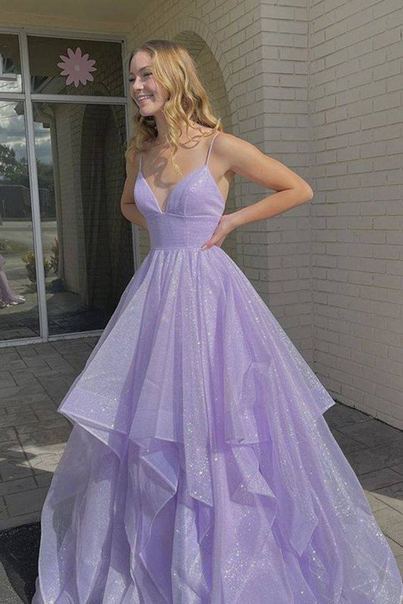 Lavender 2025 evening gowns