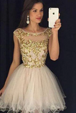 A Line New Homecoming Dress Short Prom Drsess Online, Short Party Gown APH0207